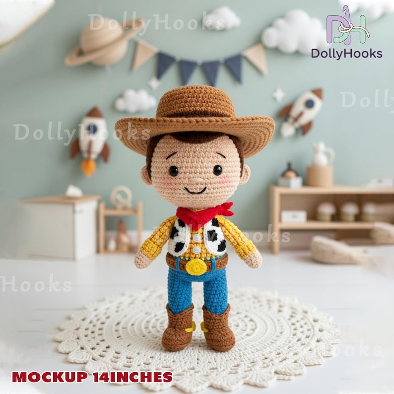 Handmade Buzz Lightyear Crochet Doll, Toy Story Buzz Crochet Doll, Toy Story Plush Toys, Crochet Buzz Doll For Boy, Disney Cartoon Dolls bild 5