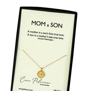 Joyas para madre e hijo / Regalo para madre e hijo / Regalo para madre del novio / Regalo para nueva mamá / Cumpleaños de mamá / Para mamá de parte de su hijo