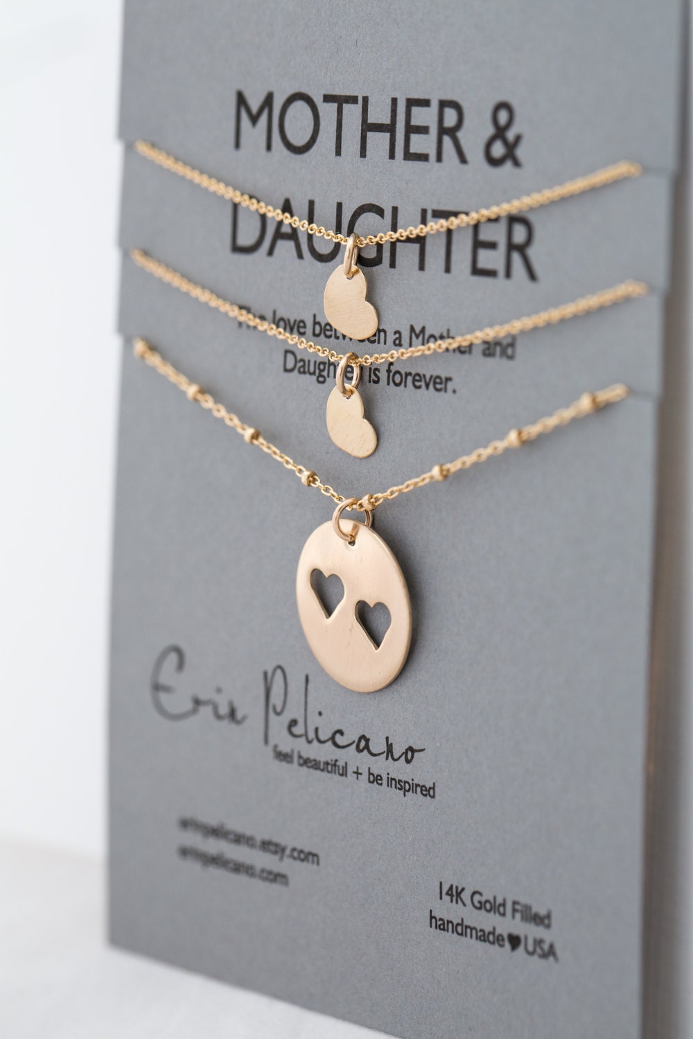 Mother Daughter Necklaces Gifts for 
