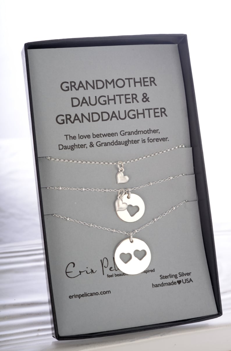 Mothers Day | Grandma Necklace | Grandmother Mother Daughter Necklace | Grandma Necklace | Custom Necklace 