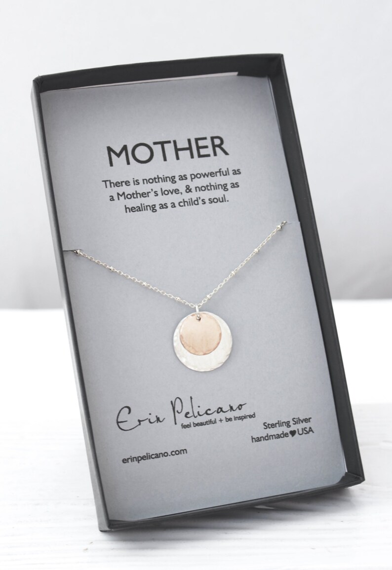 Mom Necklace Mother Necklace Birthday Gift for Mom Etsy