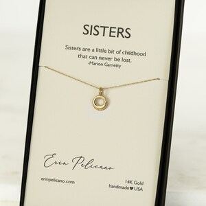 YFN Schwester-Ohrringe Aus Sterlingsilber - Mit Mondstein, Larimar Oder Türkis, Geschenk Für Schwestern