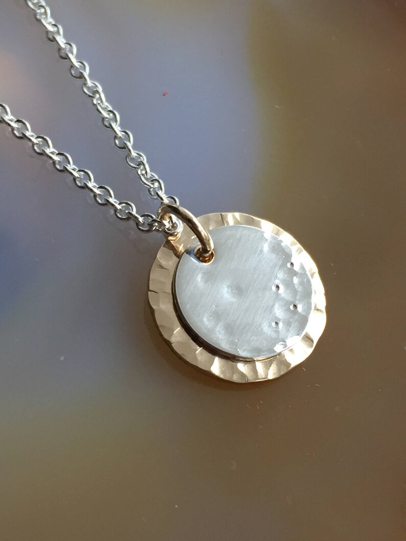 Solar Eclipse Jewelry Solar Eclipse Party Moon Necklace Sun Etsy