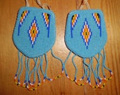 Items Similar To Vintage Native American Beaded Hair Ties Ute