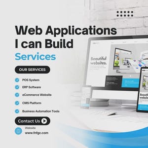 Custom Web Application Development for eCommerce, POS, ERP, CMS, Automation