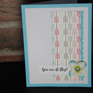 You Can Do This handmade card