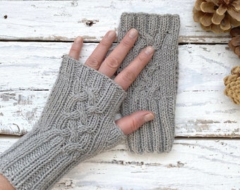 Gray Gloves Boho Gifts For Women, Arm Warmers Gloves, Autumn Clothes, Hot Hand Warmers, Teenage Boys Gifts, Casual Accessory, Unisex Gifts