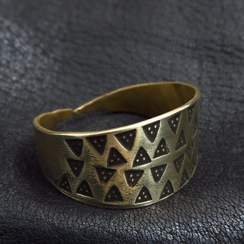 Bronze Prussian ring Etsy