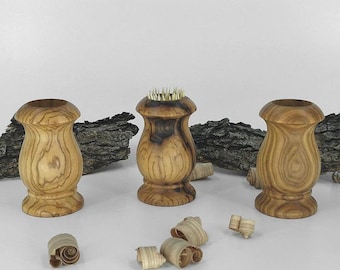 Olive Wood Toothpick Holder - Olivewood Pens®