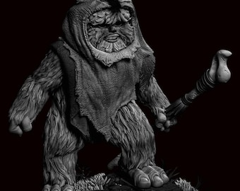 Ewok/star wars/sculpture/modèle 3D/commande