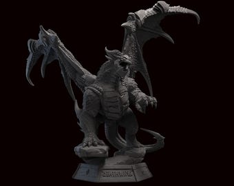 Deathwing*world of warcraft*sculpture*3d model*order