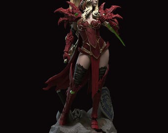 Valeera/World of Warcraft/sculpture/modèle 3D/commande