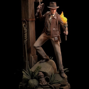 Indiana Jones/Film/sculptuur/3D-harsmodel/verzamelfiguur