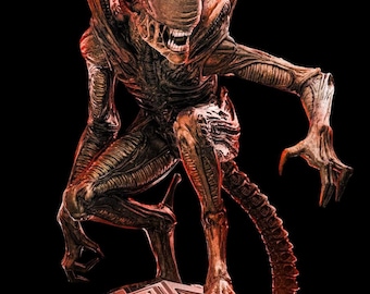 Alien Xenomorph/sculpture/modèle 3D en résine/figurine de collection