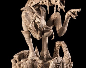 Sebulba/sculpture/modèle 3D en résine/figurine de collection