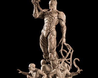 Machine à tuer Batman*Sculpture*Modèle 3D, commande