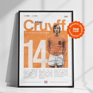 Johan cruyff art - Etsy 日本