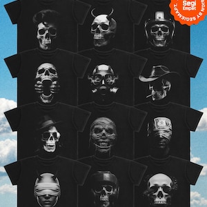 Urban Streetwear Graphic T-shirt Bundle - Halftone Design PNG Ready to Print For Clothing Brand