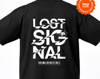 Y2K Typography Streetwear PNG T-Shirt Design - Quotes For DTF Sublimation Printing (Digital Download)