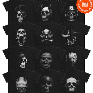 Urban Streetwear Graphic T-shirt Bundle - Halftone Design PNG Ready to Print For Clothing Brand