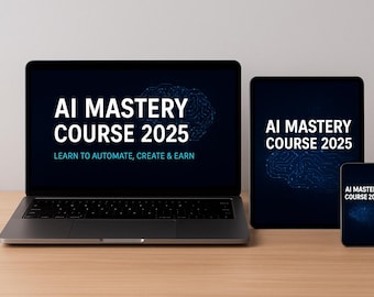 AI Mastery Course 2025, Beginner's Guide (PDF)
