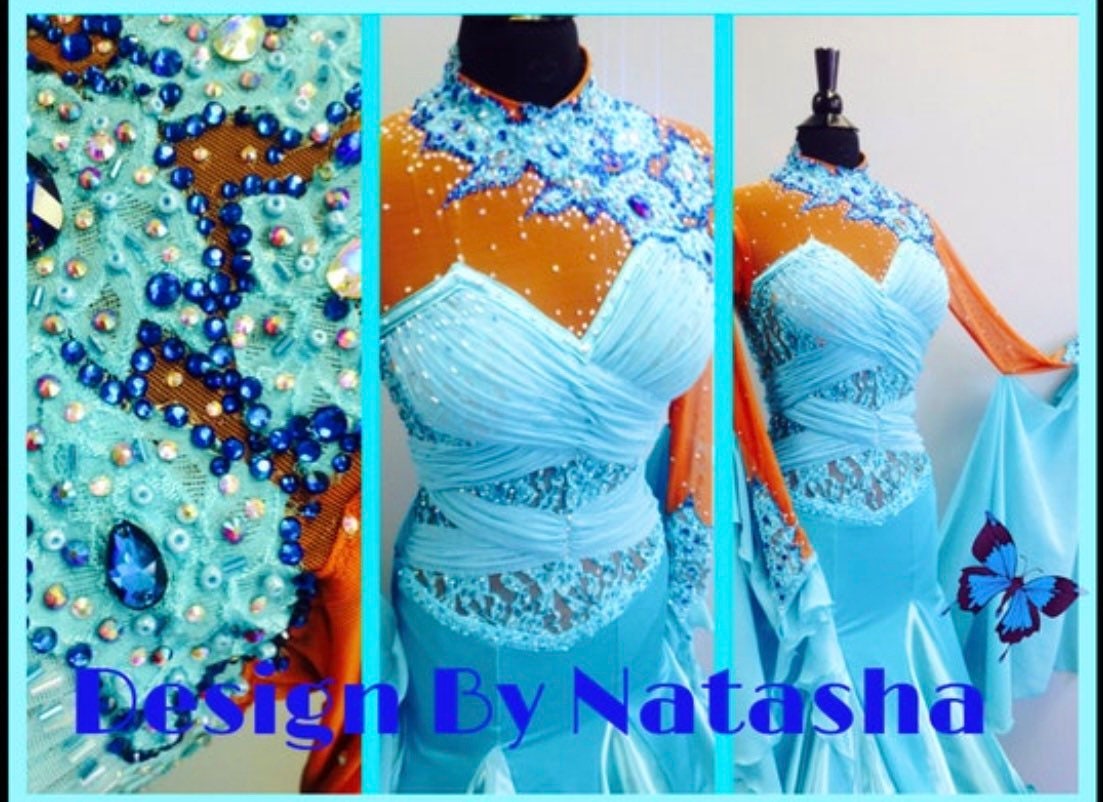 Blue Ballroom Dress - Heaven Sent main image 0