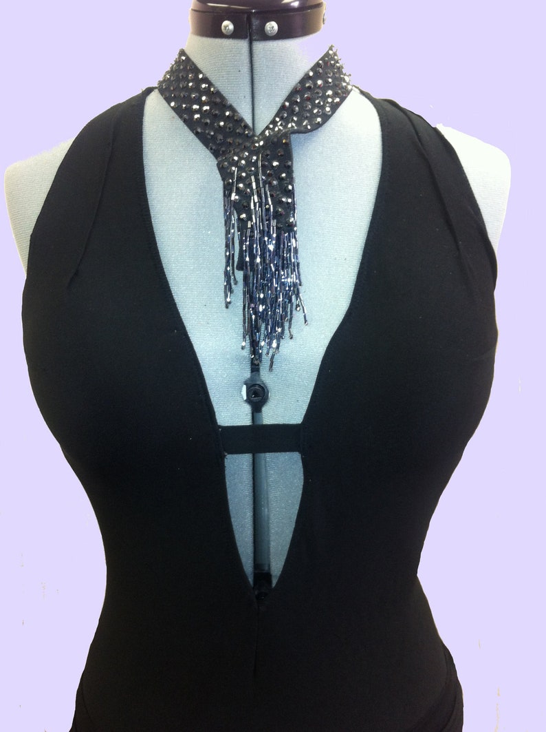 Long Black Dance Dress Free Shipping Black Long Evening Etsy