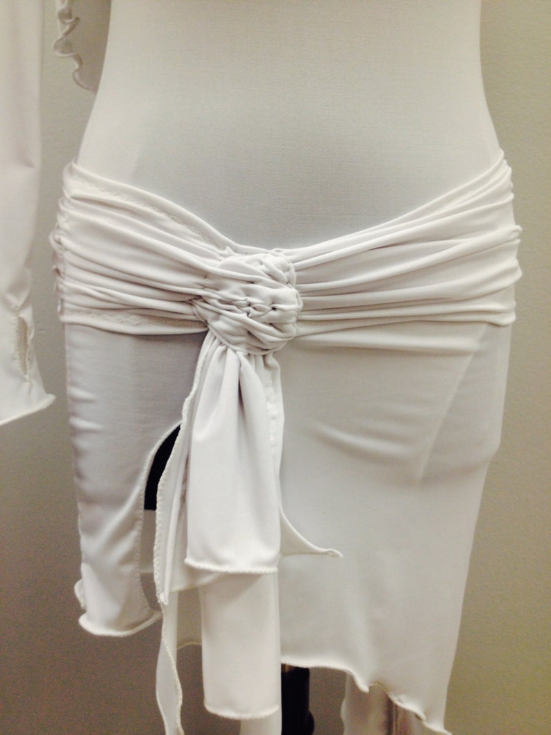 White Latin Dance Dress White Dance Dresses Etsy