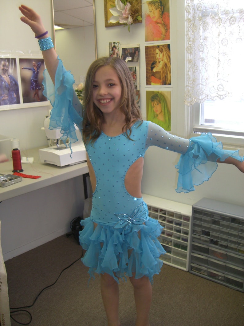 Kids Latin Dance Dresses Girls Dance Dresses Dance Dresses for Etsy