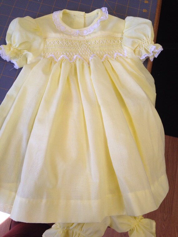 hand smocked baby clothes
