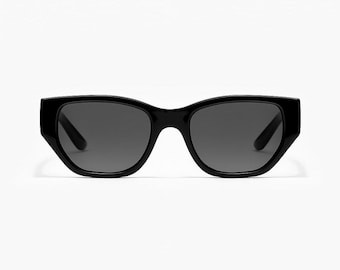 Occhiali Da Sole Quadrati Retrò Donna – Montatura In Plastica PC Con Lenti UV400, Vintage Chic, Perfetti Per L'Estate