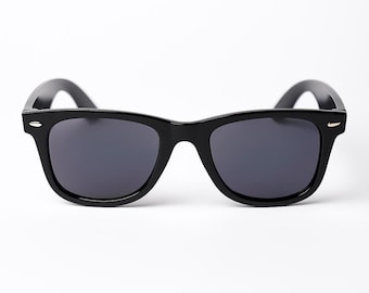 Okulary przeciwsłoneczne Row Black Square, klasyczne okulary przeciwsłoneczne w stylu retro Wayfarer z ciemnymi szkłami, unisexowe okulary przeciwsłoneczne w stylu ulicznym na lato, okulary przeciwsłoneczne damskie i męskie