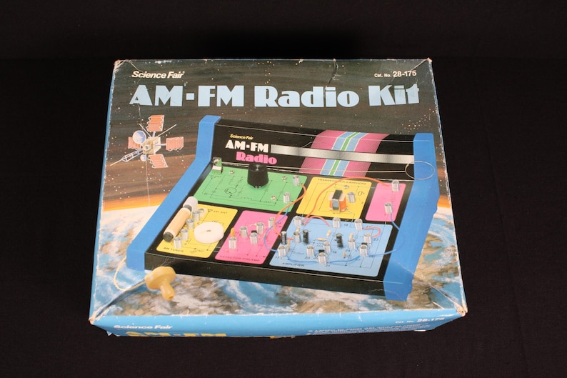 Radio Shack Science Fair AM-FM Radio Kit - Etsy