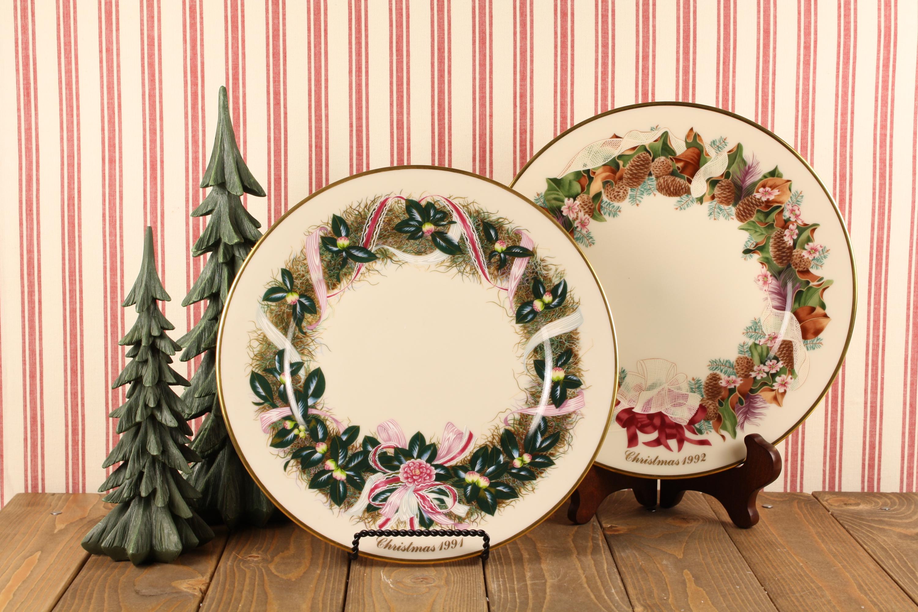 Lenox Christmas Plates - Etsy