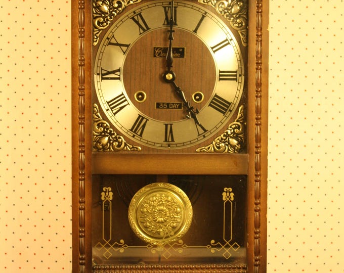 Centurion 35-day Pendulum Chime Mantle Wall Clock - Etsy