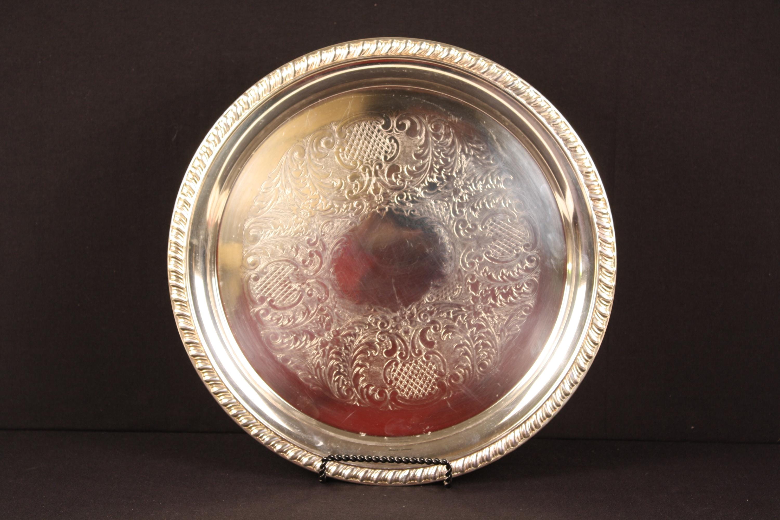 Leonard Silver Tray - Etsy