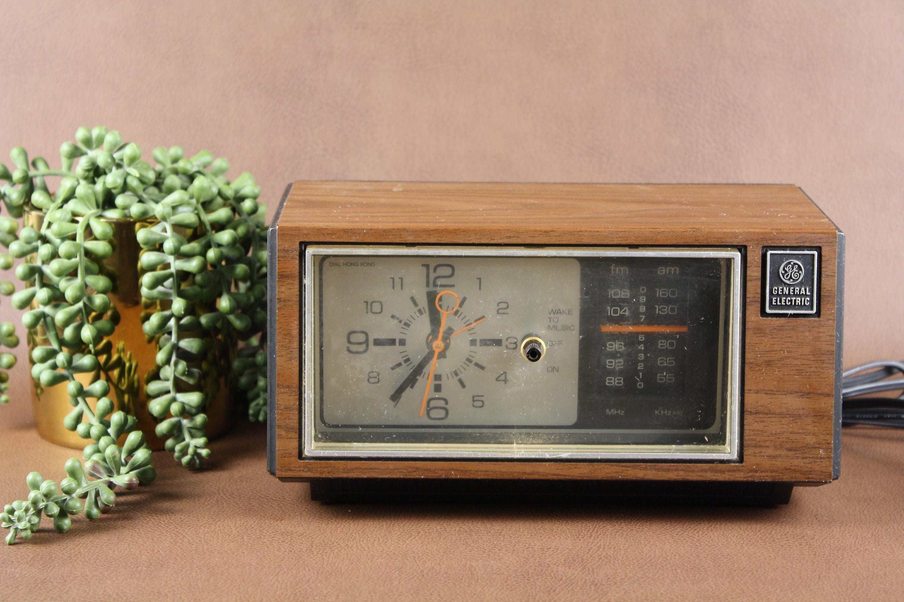 Ge Clock Radio Vintage - Etsy