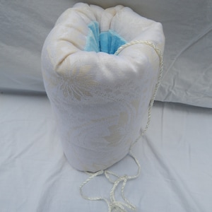 Young Adult White muff- FREE SHIPPING