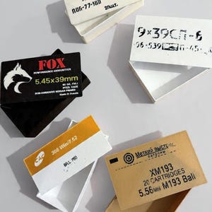 DayZ Inspired Replica Ammo box - tiny storage container.