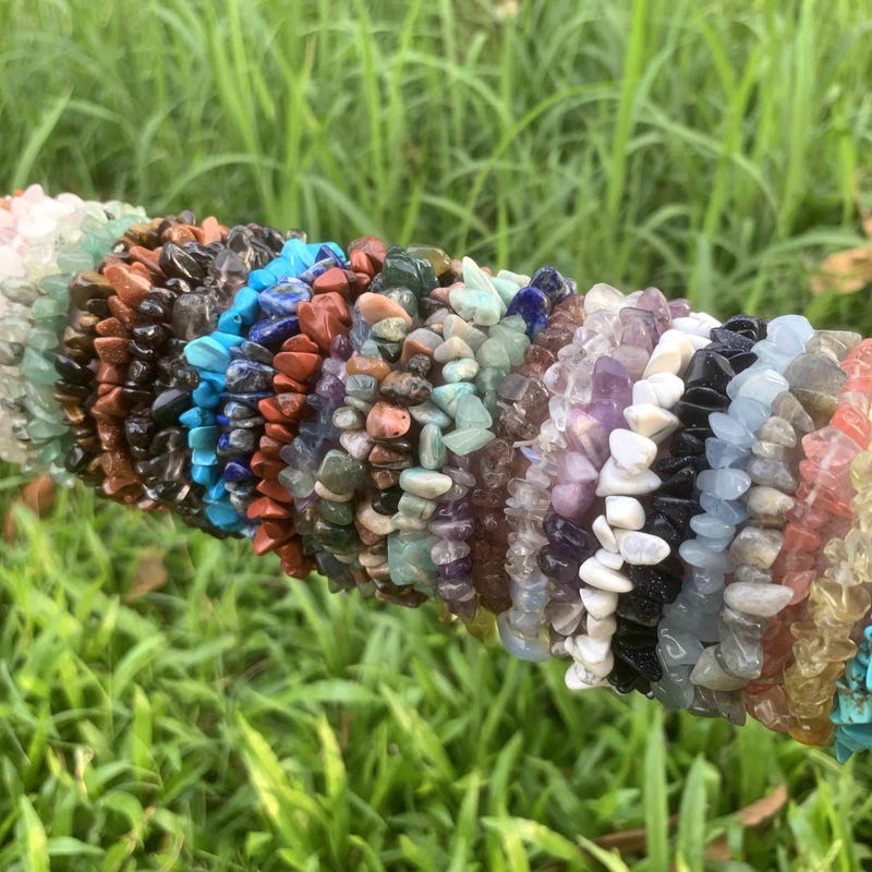 Letter Name Bead Bracelet - Etsy