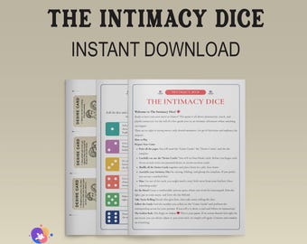Juego de dados de intimidad para parejas: Una cita romántica (Descarga digital)