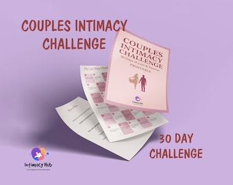 Couples Intimacy Challenge | 30 Day Romantic Game (PDF)