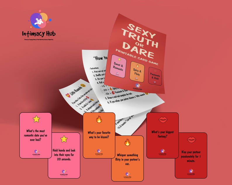 Sexy Truth Or Dare Card Game