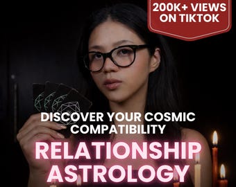 Couples Birth Chart Analysis | Love Compatibility Reading | Synastry PDF