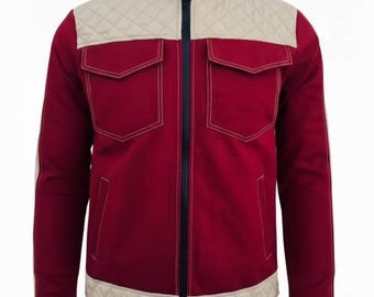 Cassian Andor Rebel Jacket: Orange Star Wars Cosplay Coat Cosplay Costume