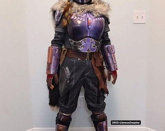 Déguisement de Bo-Katan Kryze | Combinaison de vol Mandalorian pour femme | Tenue de chasseur de primes Star Wars