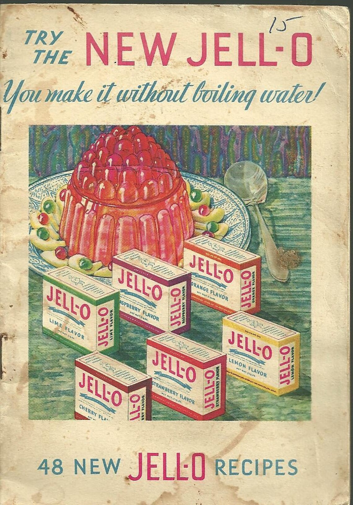 1932 Vintage Cookbook Jello Advertising Cook Book General Etsy