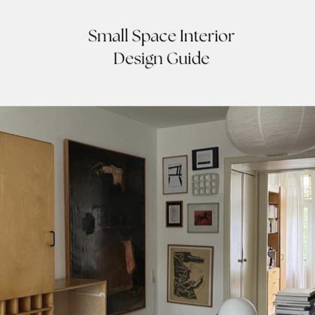 Small Space Interior Design Guide - Etsy