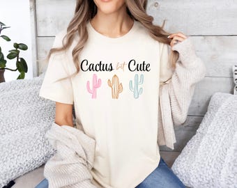 Kaktus-T-shirt, Western Graphic-T-shirt, Cowgirl-T-shirt, Texas Girl-T-shirt