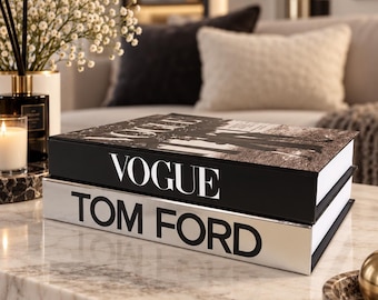 Tom Ford Decorative Book Box: Hidden Storage, Luxury Home Decor